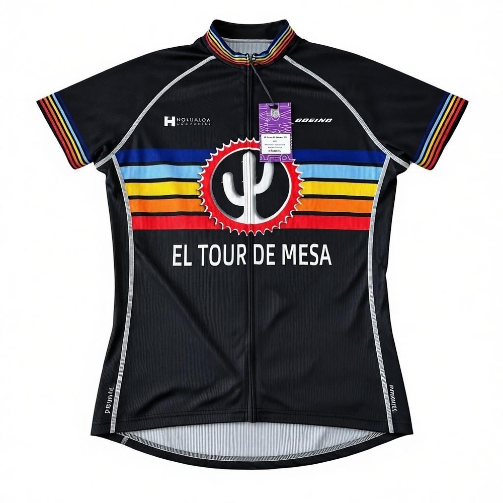 PRIMAL El Tour de Mesa Womens 3XL Cactus Cycling Jersey Raglan Sport Cut‎